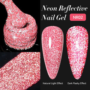 Neon Reflective Gel NR02 7ml Gel Nail Polish LILYCUTE