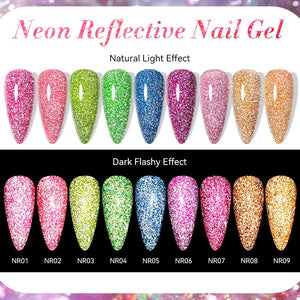 Neon Reflective Gel NR03 7ml Gel Nail Polish LILYCUTE