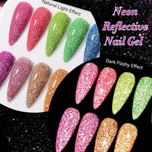 Neon Reflective Gel NR04 7ml Gel Nail Polish LILYCUTE