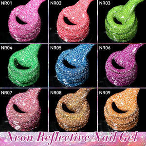Neon Reflective Gel NR08 7ml Gel Nail Polish LILYCUTE