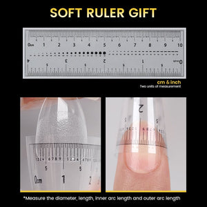 300pcs 15 Sizes Oval False Nail Tips Full Cover Half Matte Nails Nail Tips BORN PRETTY