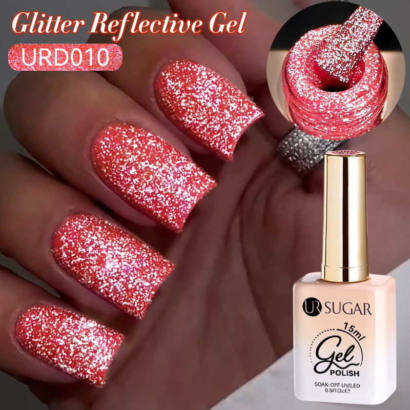 Glitter Reflective Gel URD010 15ml