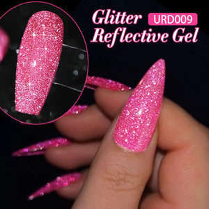 Glitter Reflective Gel URD010 15ml Gel Nail Polish UR SUGAR