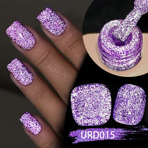 Glitter Reflective Gel URD012 15ml Gel Nail Polish UR SUGAR