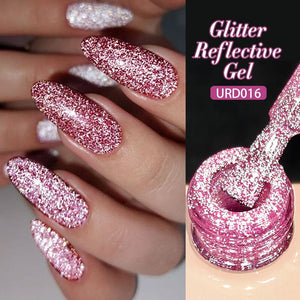 Glitter Reflective Gel URD014 15ml Gel Nail Polish UR SUGAR