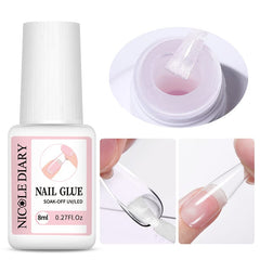 Nail Glue for Tips 8ml Tools & Accessories NICOLE DIARY
