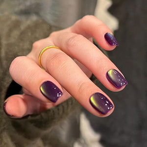 Colored Cat Magnetic Gel MY270 Grape 10ml Gel Nail Polish BORN PRETTY