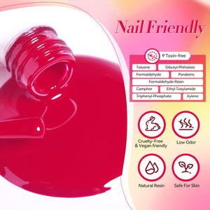 6 Colors Gel Polish Set S26 Summer Dopamine 7ml Gel Nail Polish BORN PRETTY