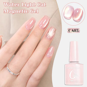 Water Light Cat Magnetic Gel Polish CA09 10ml Clearance NICOLE DIARY