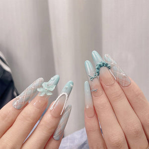 50pcs Multicolor Lily Spring 3D Nail Decorations Nail Decoration No Brand