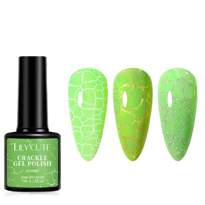 Neon Crackle Gel Polish LC-CN07 7ml Gel Nail Polish LILYCUTE