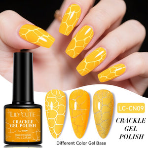 Neon Crackle Gel Polish LC-CN09 7ml Gel Nail Polish LILYCUTE