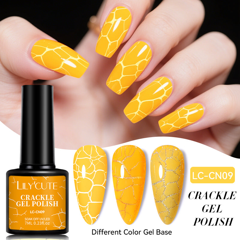 Neon Crackle Gel Polish LC-CN09 7ml