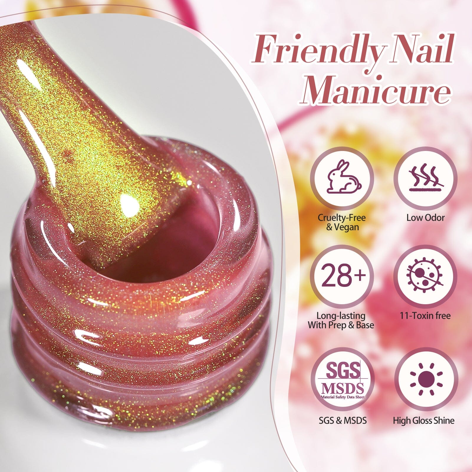 Yellow Colored Cat Magnetic Gel Polish MY296 Passion Fruit 15ml Gel Nail Polish BORN PRETTY
