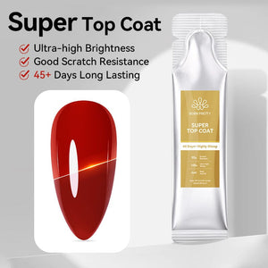 Super Top Coat 15ml (Bag) Base & Top Coat BORN PRETTY