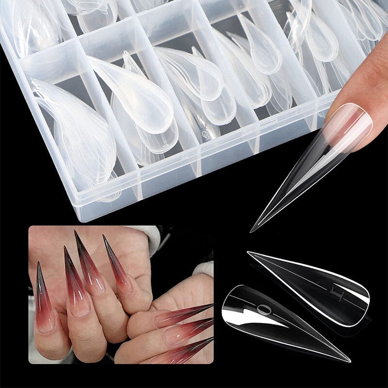 120pcs Clear 3D Eagle Claw Molds Nail Tips No Brand