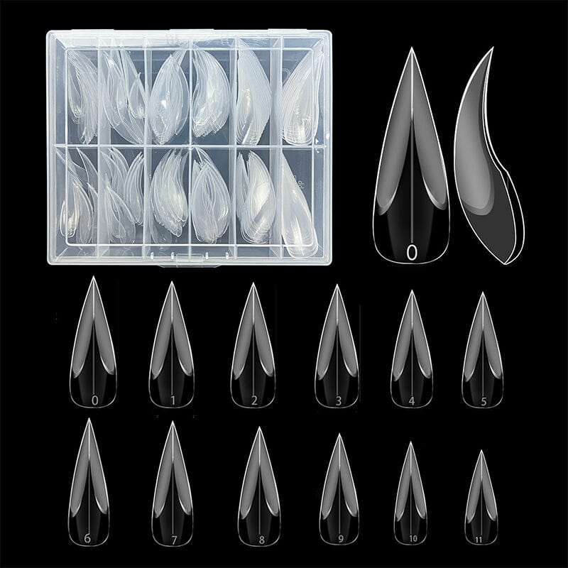 120pcs Clear 3D Eagle Claw Molds Nail Tips No Brand