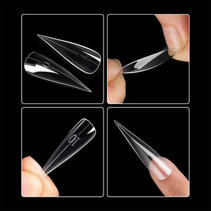 120pcs Clear 3D Eagle Claw Molds Nail Tips No Brand