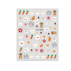 3D Nail Sticker JO-1882 Clearance No Brand