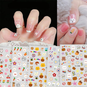 3D Nail Sticker JO-1882 Clearance No Brand