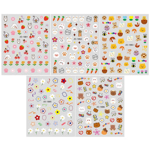 3D Nail Sticker JO-1882 Clearance No Brand