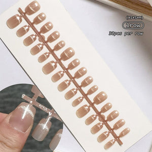 30pcs Press on Nails Fake Nail Tips Nail Tips No Brand