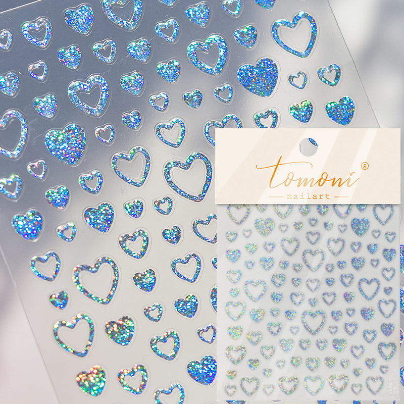Heart 5D Nail Sticker to5005