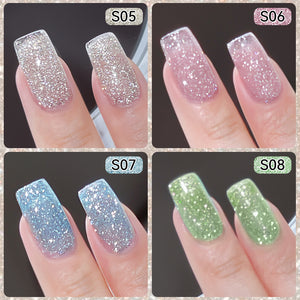 Reflective Gel S04 15ml Gel Nail Polish NICOLE DIARY