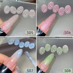 Reflective Gel S07 15ml Gel Nail Polish NICOLE DIARY