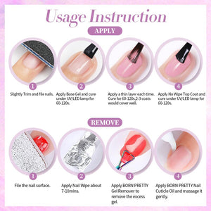 Reflective Glitter Gel SZ32 Carat Mirage 10ml Gel Nail Polish BORN PRETTY