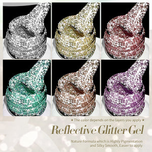 Reflective Glitter Gel SZ31 Carat Mirage 10ml