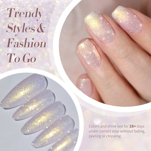 Aurora Gel Polish JG23 Dream Pink 15ml Gel Nail Polish BORN PRETTY