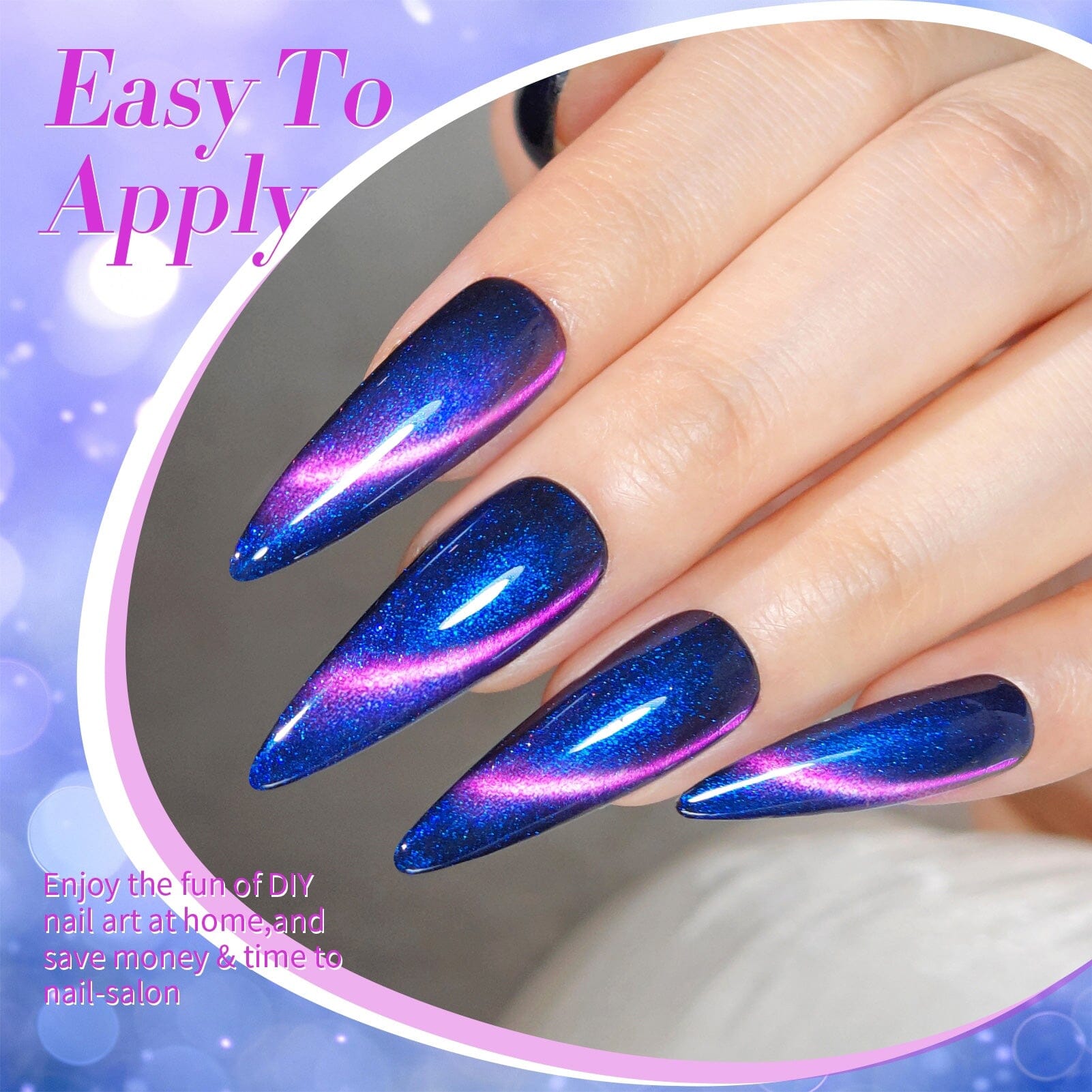 Aurora Cat Magnetic Gel Polish MY312 Firefly Glow 15ml Gel Nail Polish BORN PRETTY