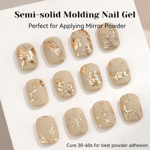 Semi-solid Modeling Nail Gel 8ml Gel Nail Polish NICOLE DIARY