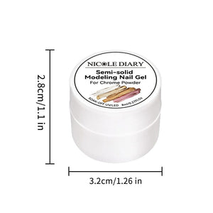 Semi-solid Modeling Nail Gel 8ml Gel Nail Polish NICOLE DIARY