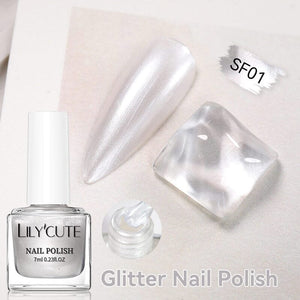 Glitter Nail Polish 7ml Nail Polish LILYCUTE SF01