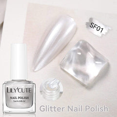 Glitter Nail Polish 7ml Nail Polish LILYCUTE SF01