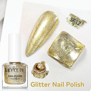Glitter Nail Polish 7ml Nail Polish LILYCUTE SF12