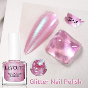 Glitter Nail Polish 7ml Nail Polish LILYCUTE SF05