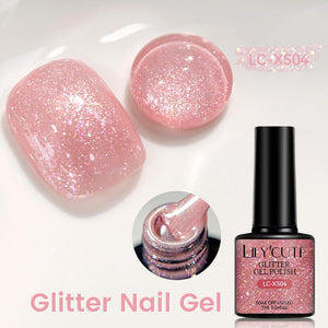 Glitter Gel Polish LC-XS04 7ml Gel Nail Polish LILYCUTE