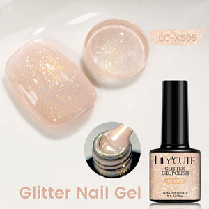 Glitter Gel Polish LC-XS05 7ml Gel Nail Polish LILYCUTE