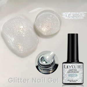 Glitter Gel Polish LC-XS07 7ml Gel Nail Polish LILYCUTE