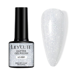 Glitter Gel Polish LC-XS01 7ml Gel Nail Polish LILYCUTE