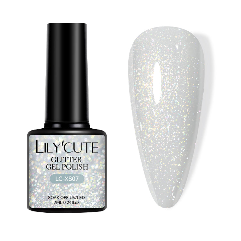 Glitter Gel Polish LC-XS07 7ml