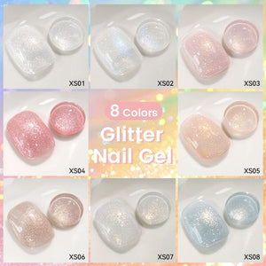 Glitter Gel Polish LC-XS01 7ml Gel Nail Polish LILYCUTE