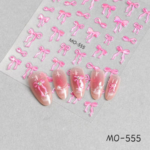 Bowknot 3D Nail Sticker MO-555 Nail Art No Brand