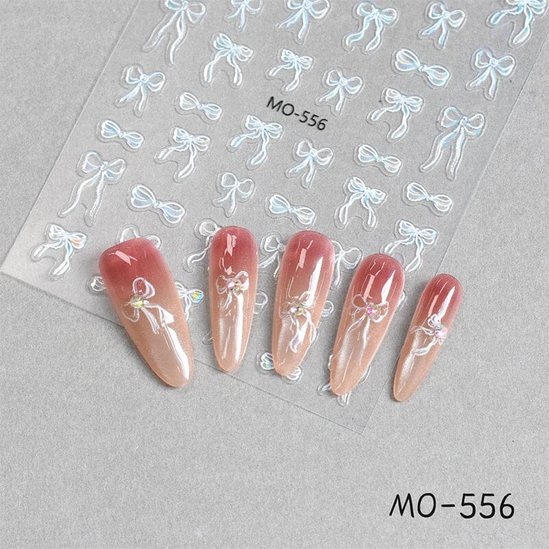 Bowknot 3D Nail Sticker MO-556 Nail Art No Brand