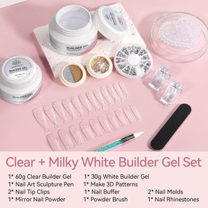 Non Stick Hand Extension Nail Kit Sets & Kits BORN PRETTY