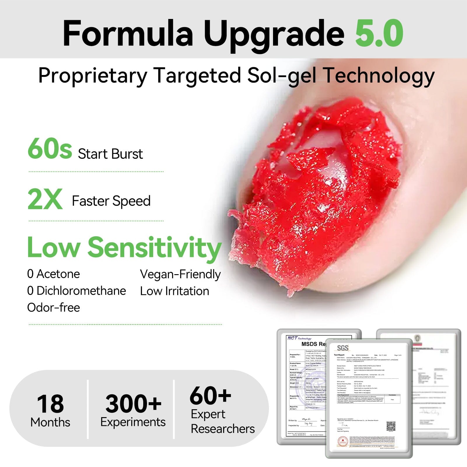 Magic Gel Remover 60g Gel Nail Polish BORN PRETTY