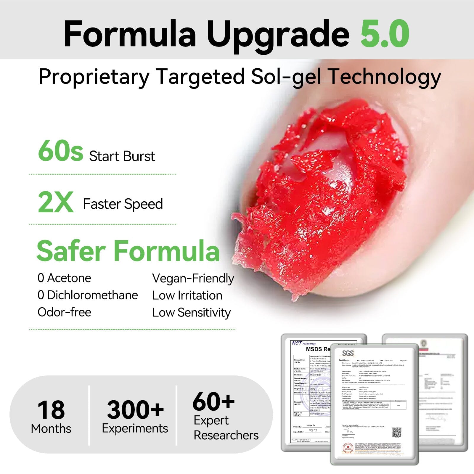 Magic Gel Remover 60g Gel Nail Polish BORN PRETTY